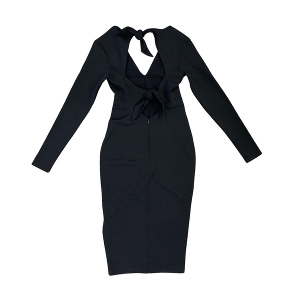 Revolve Nookie Cleo Long Sleeve Midi Dress NWT | Black  | Size S - Picture 4 of 6